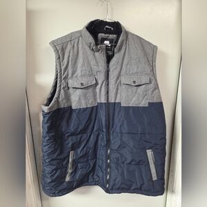 Winston Men's Two-Tone Quilted Vest
